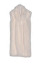 Gilet panna in Ecopelliccia