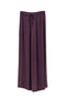 Pantalone palazzo satinato burgundy