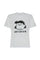 T-shirt over Peanuts bianca in cotone