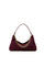 Borsa 'Liliane' media color vino in suede
