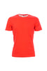 T-shirt en coton uni rouge