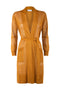 Maxi cardigan “CHERIE” oro in lurex