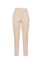 Pantalon cigarette en coton stretch