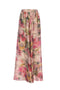 Palazzo trousers in shaded flower print