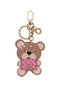 Key ring with teddy bear