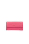Large pink wallet with logo