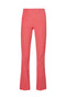 Pantaloni rosa da completo in tessuto stretch