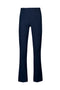Pantaloni blu navy da completo in tessuto stretch