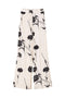 Palazzo trousers in floral crepe