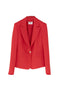 Blazer regular monopetto rosso