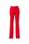 Pantalone bootcut rosso con vita regolare