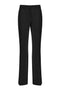 Black cady “Escape” flared trousers