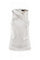 Ivory “Flob” asymmetric top with chain