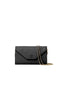 Mini pochette nera con tracolla