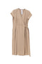 Abito longuette corda in misto lino