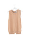 Canotta taupe in maglia