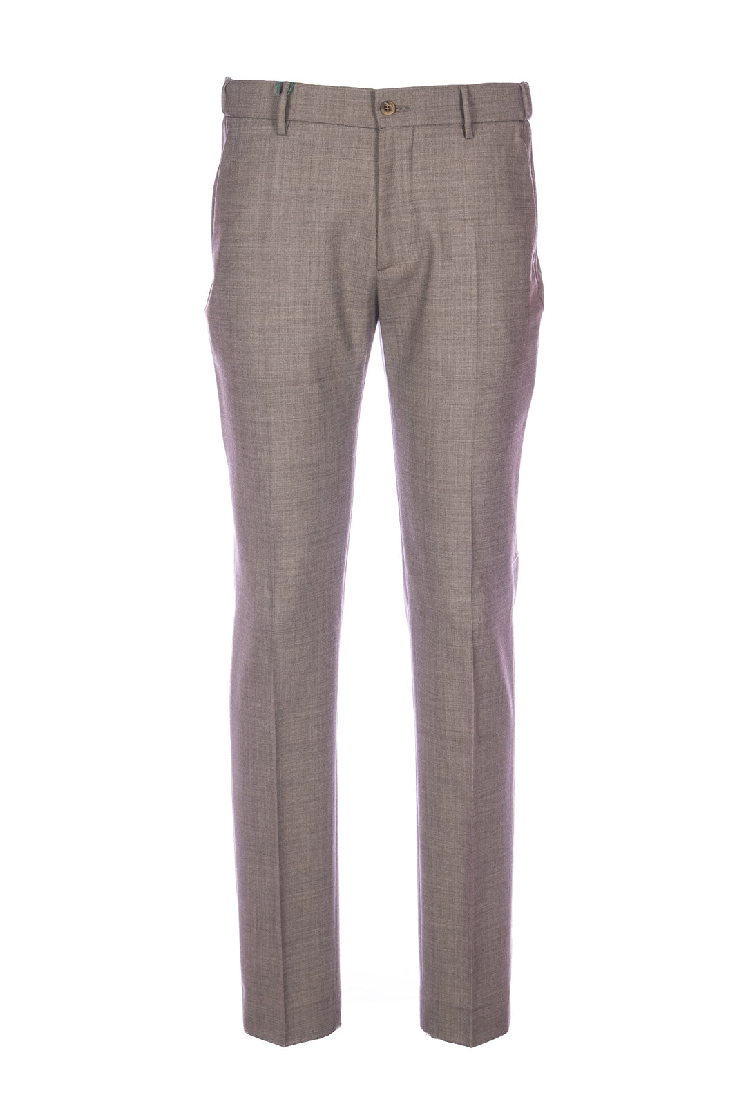 BERWICH Pantalone marrone chiaro in misto lana stretch - Mancinelli 1954