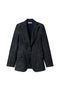 Giacca blazer in denim scuro