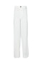 Eco-sustainable white francoise trousers