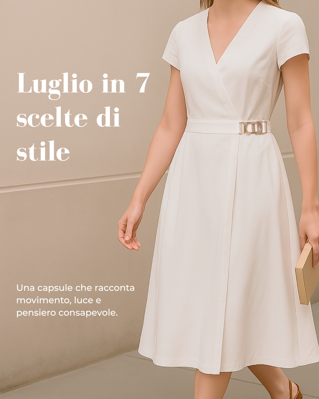 Consigli di stile: 28/07/2025 - Luglio, tra luce urbana e libertà sartoriale