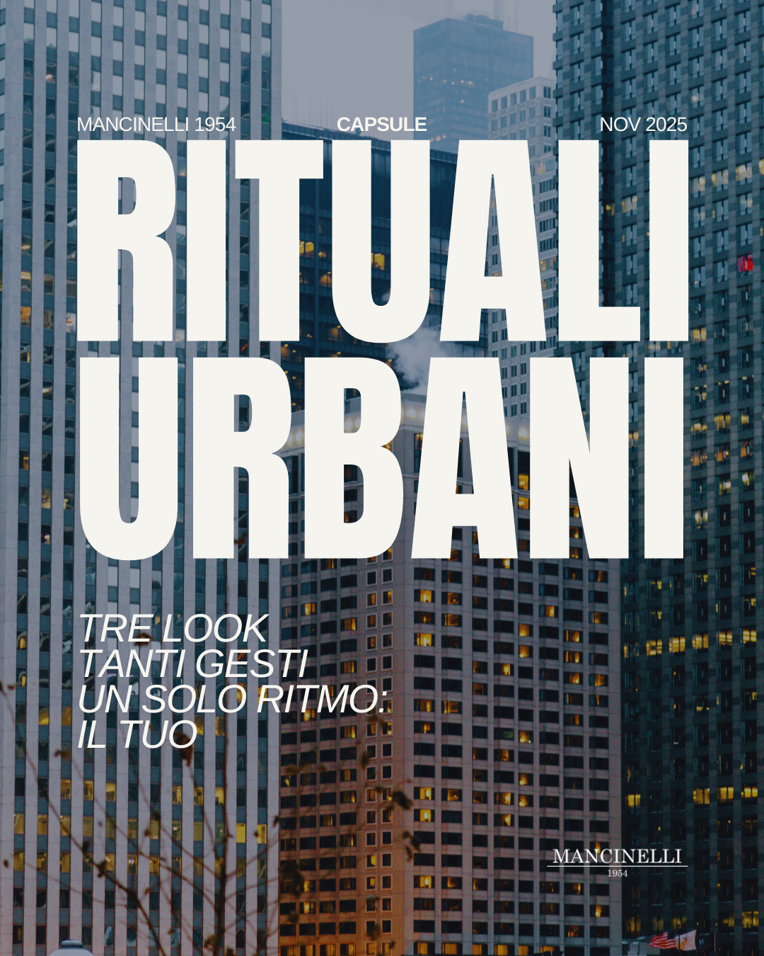 Consigli di stile: 12/11/2025 - RITUALI URBANI