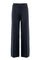 Black palazzo trousers in YANT knit
