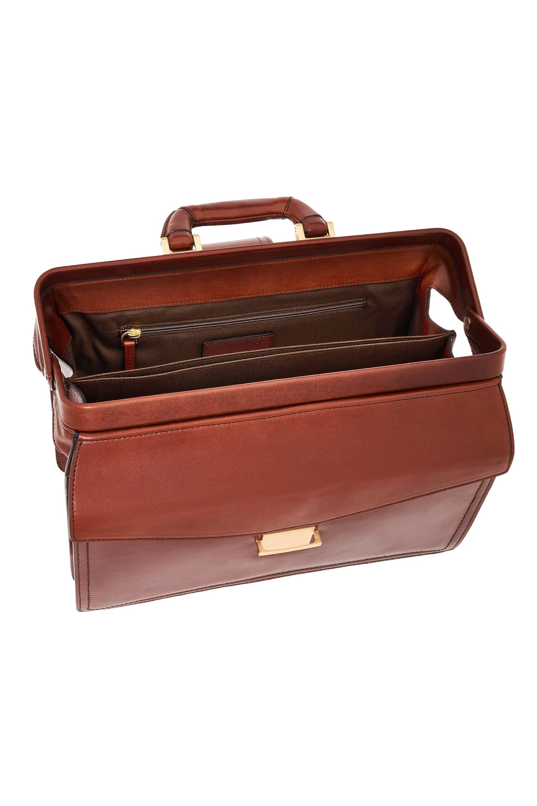 Brown leather doctor's bag