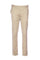 Pantalone beige in tessuto tecnico con vita elastica