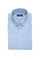 Chemise boutonnée à rayures bleu clair en coton