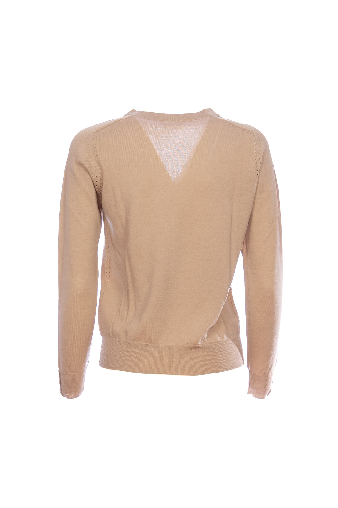 LIU JO Maglia cammello in lana con scollo a V - Mancinelli 1954