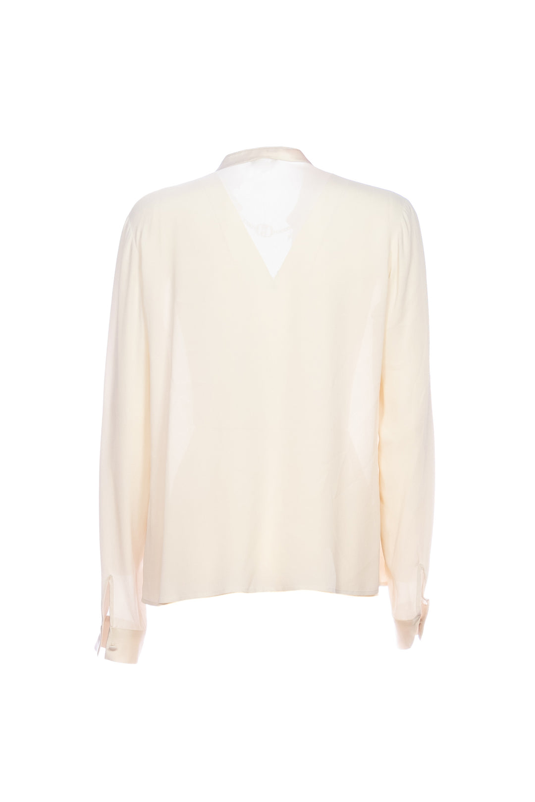 LIU JO Blusa grigia in georgette con dettaglio gioiello - Mancinelli 1954