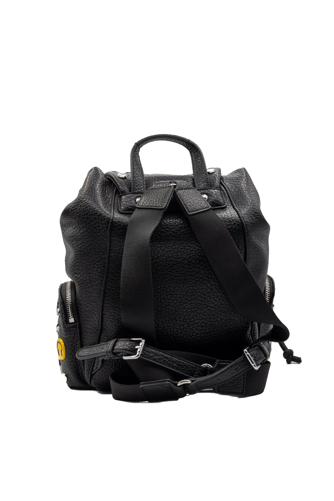 LA CARRIE Zaino Smiles nero con spille - Mancinelli 1954