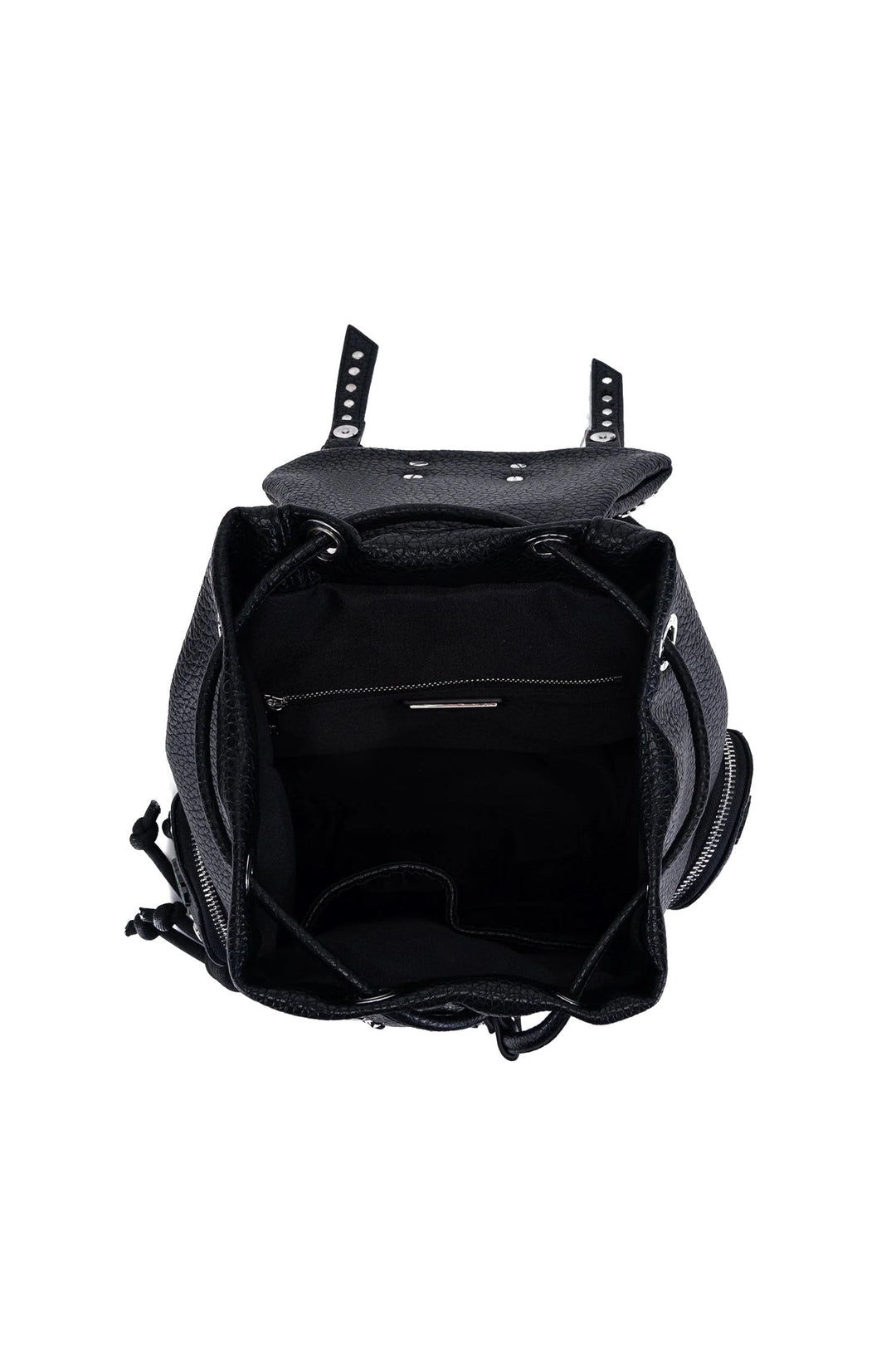 LA CARRIE Zaino Smiles nero con spille - Mancinelli 1954