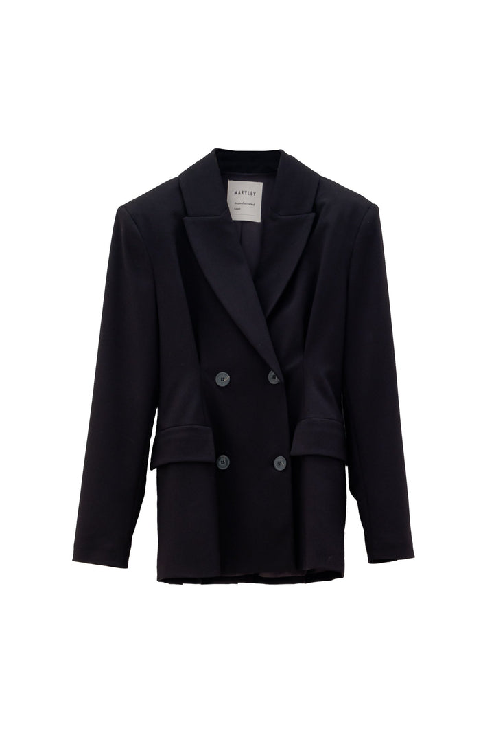 Mancinelli 1954 Giacca Doppiopetto Nera - Mancinelli 1954