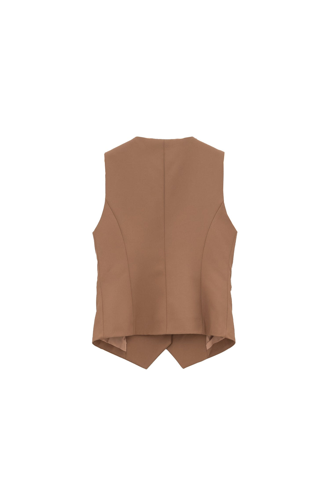 Mancinelli 1954 Gilet Monopetto Nocciola - Mancinelli 1954