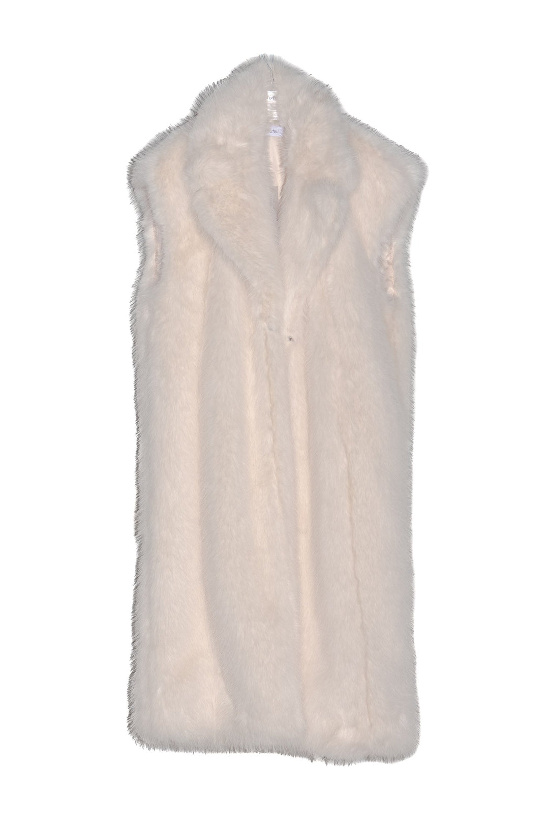 MOTEL Gilet panna in Ecopelliccia - Mancinelli 1954