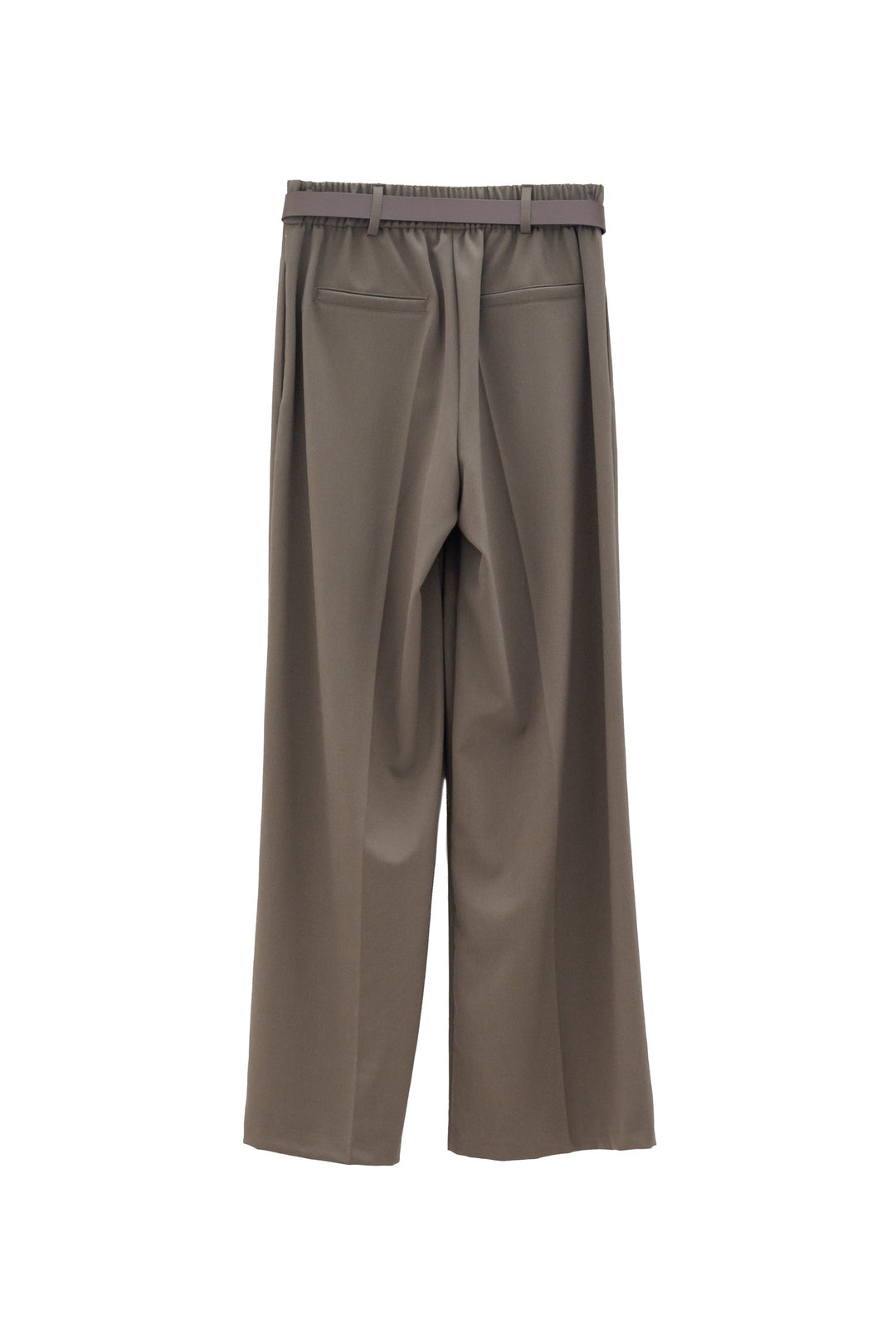 MOTEL Pantalone Verde in Tessuto Tecnico Elasticizzato con Cintura Coordinata - Mancinelli 1954