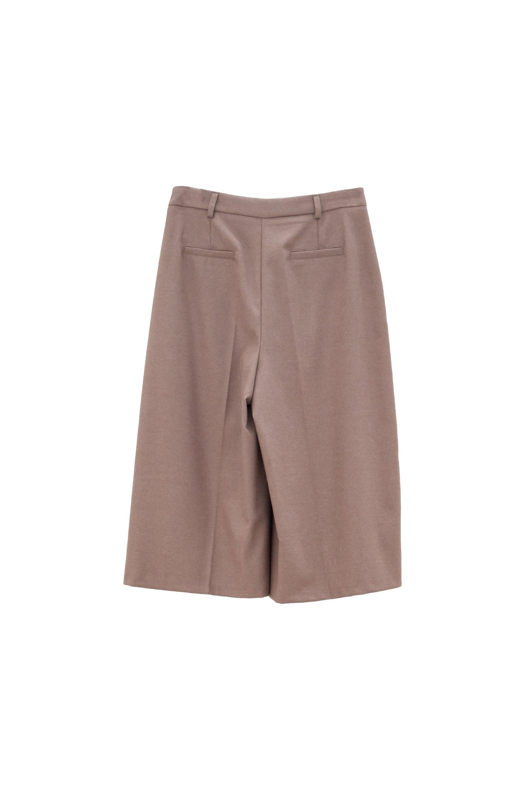 MOTEL Pantalone Cropped tortora a Gamba Larga - Mancinelli 1954