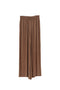 Brown Palazzo Pants in Cupro and Viscose