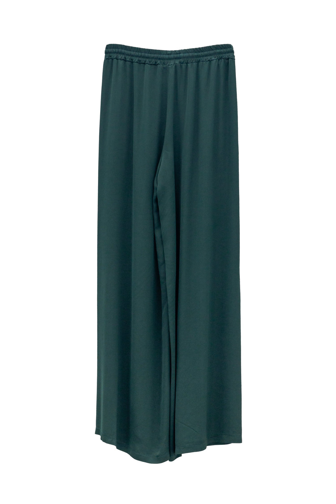 MOTEL Pantalone palazzo satinato verdone - Mancinelli 1954