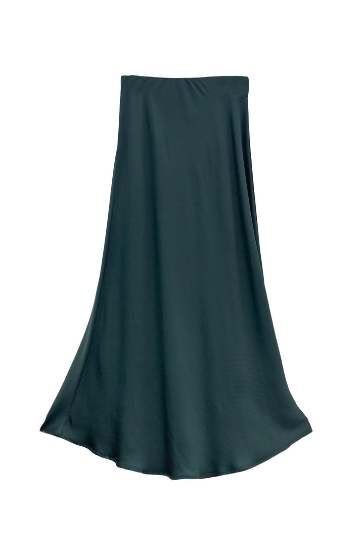 MOTEL Gonna lunga satinata verdone - Mancinelli 1954