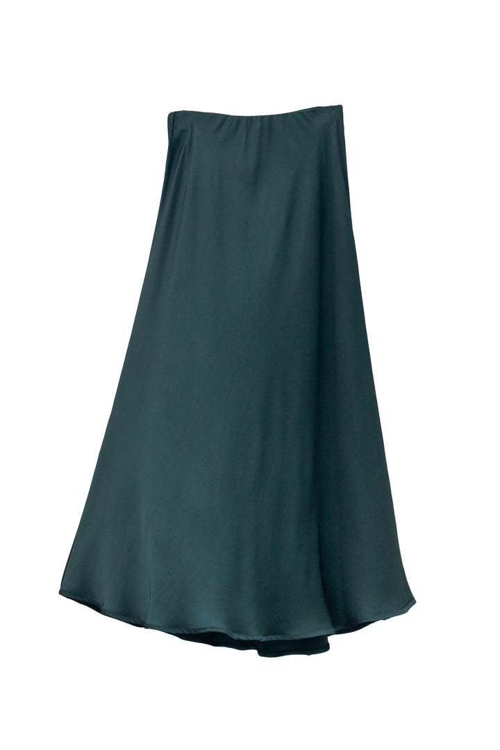 MOTEL Gonna lunga satinata verdone - Mancinelli 1954