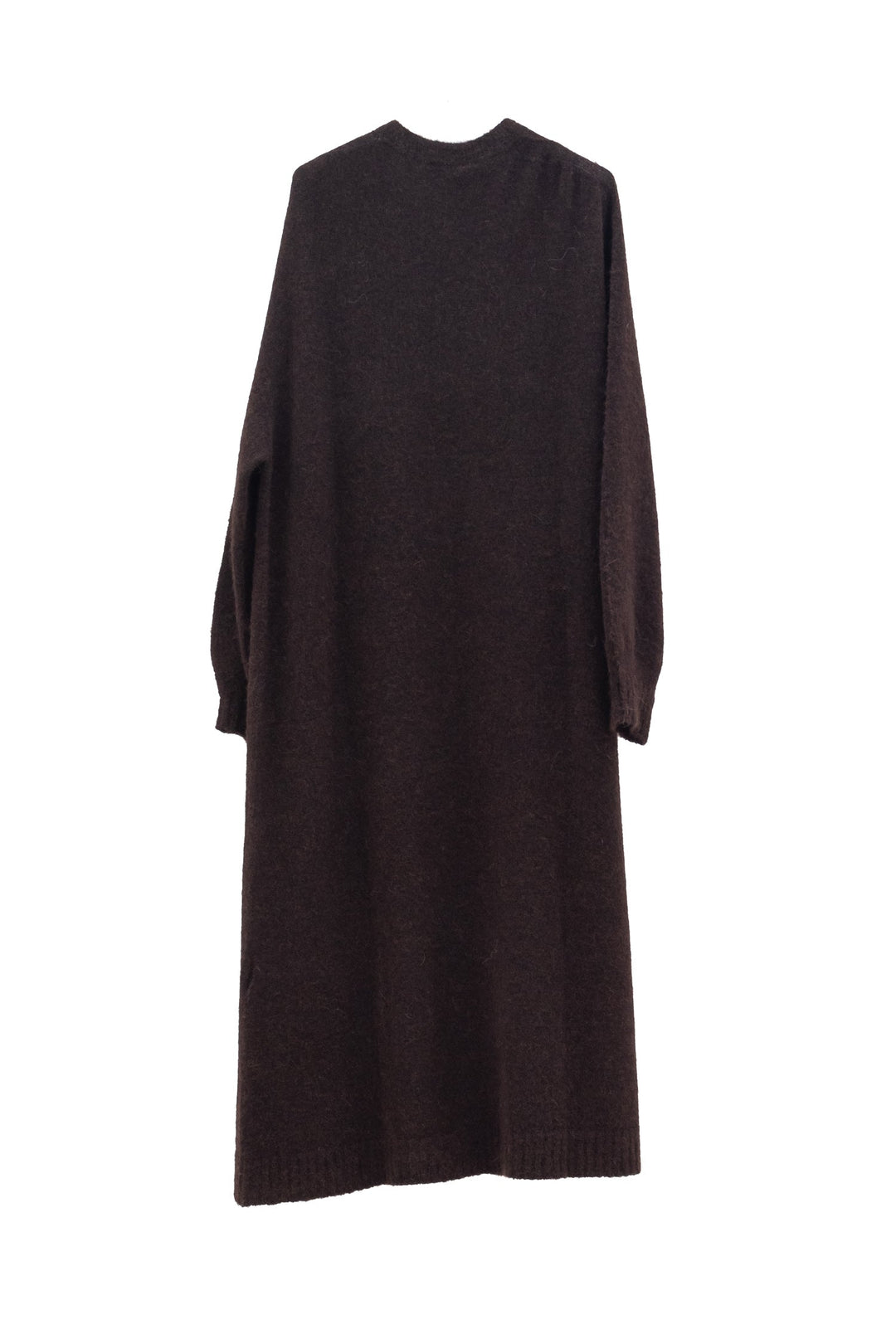 MOTEL Cardigan Lungo moro in Misto Alpaca e Lana - Mancinelli 1954