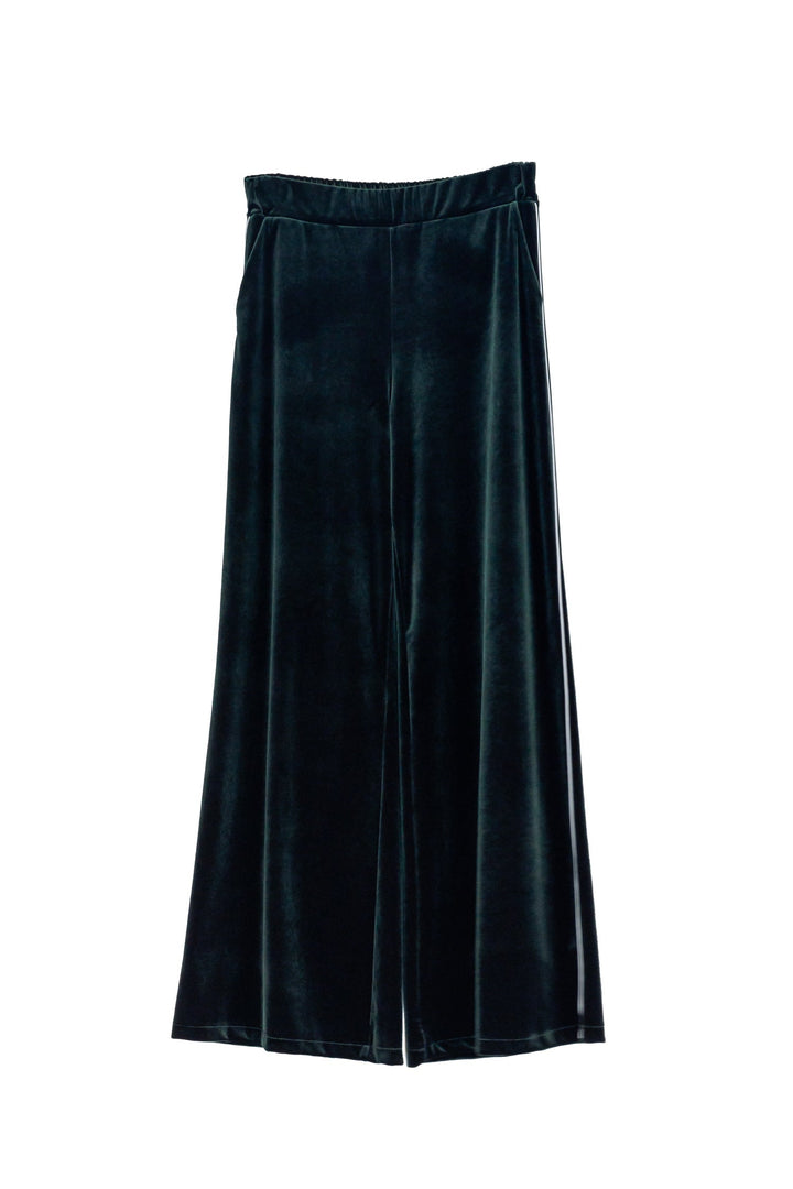 MOTEL Pantalone palazzo verdone effetto velluto - Mancinelli 1954