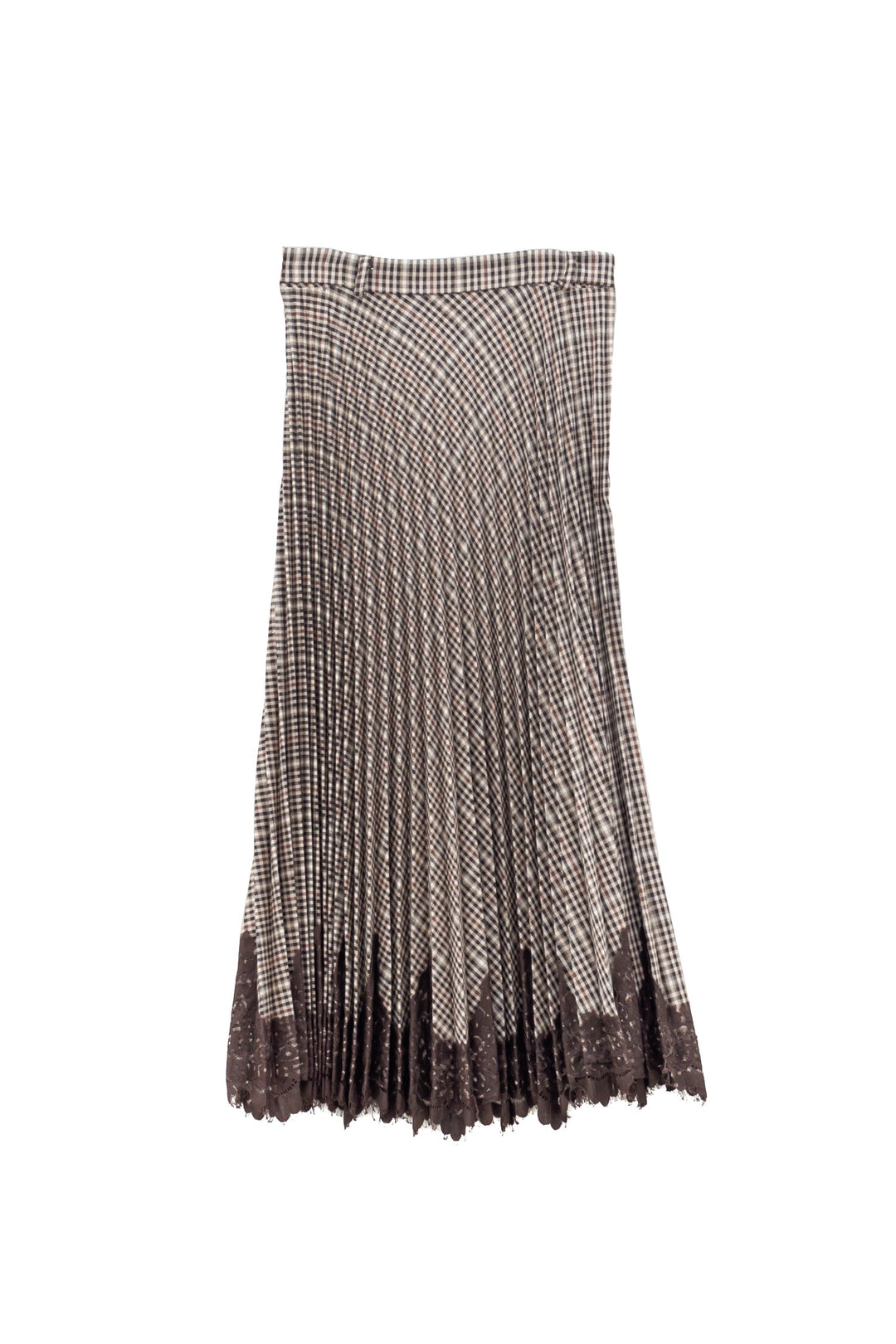 MOTEL Gonna a Quadri a soffietto con Pizzo - Mancinelli 1954