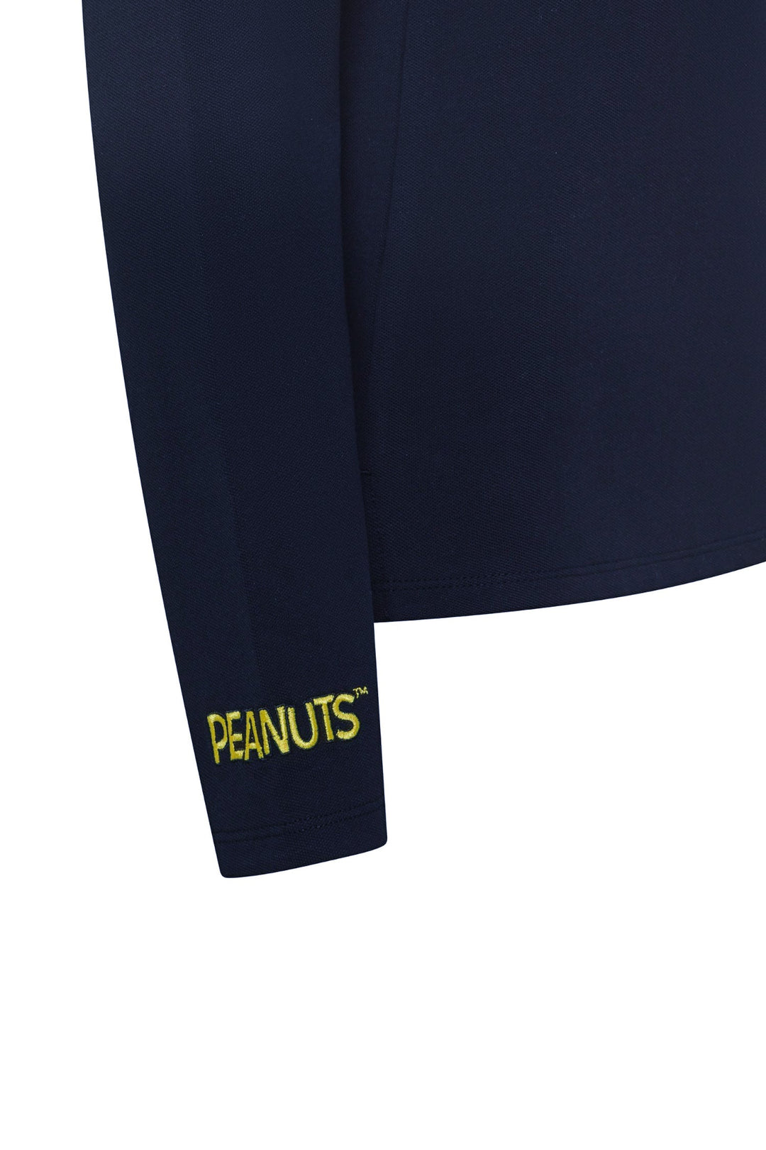 SUN 68 Polo slim Peanuts blu navy in piquet di cotone - Mancinelli 1954