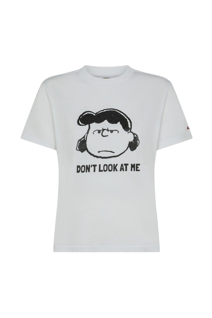 SUN 68 T-shirt over Peanuts bianca in cotone - Mancinelli 1954