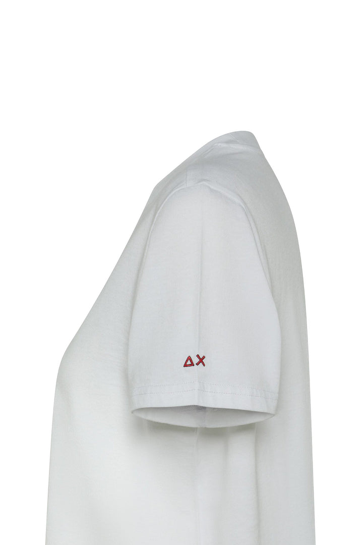 SUN 68 T-shirt over Peanuts bianca in cotone - Mancinelli 1954