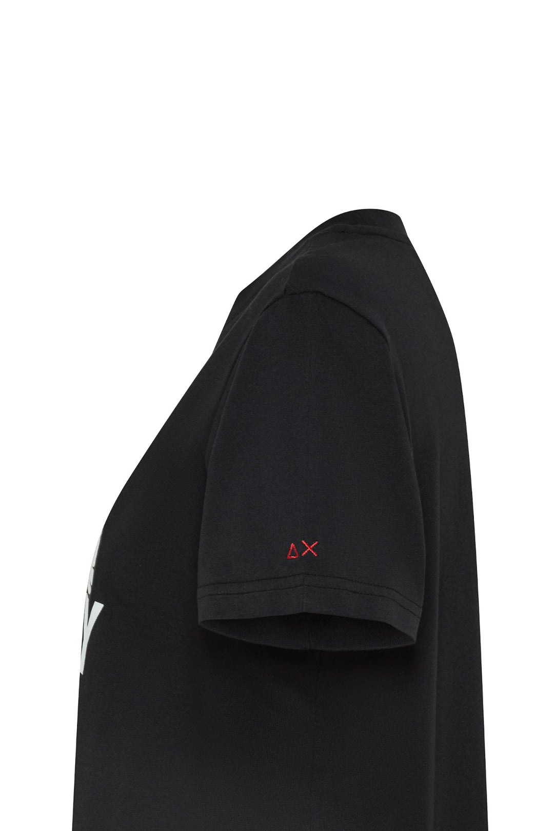 SUN 68 T-shirt over Peanuts nera in cotone - Mancinelli 1954