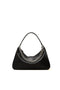 Medium black leather 'Liliane' bag